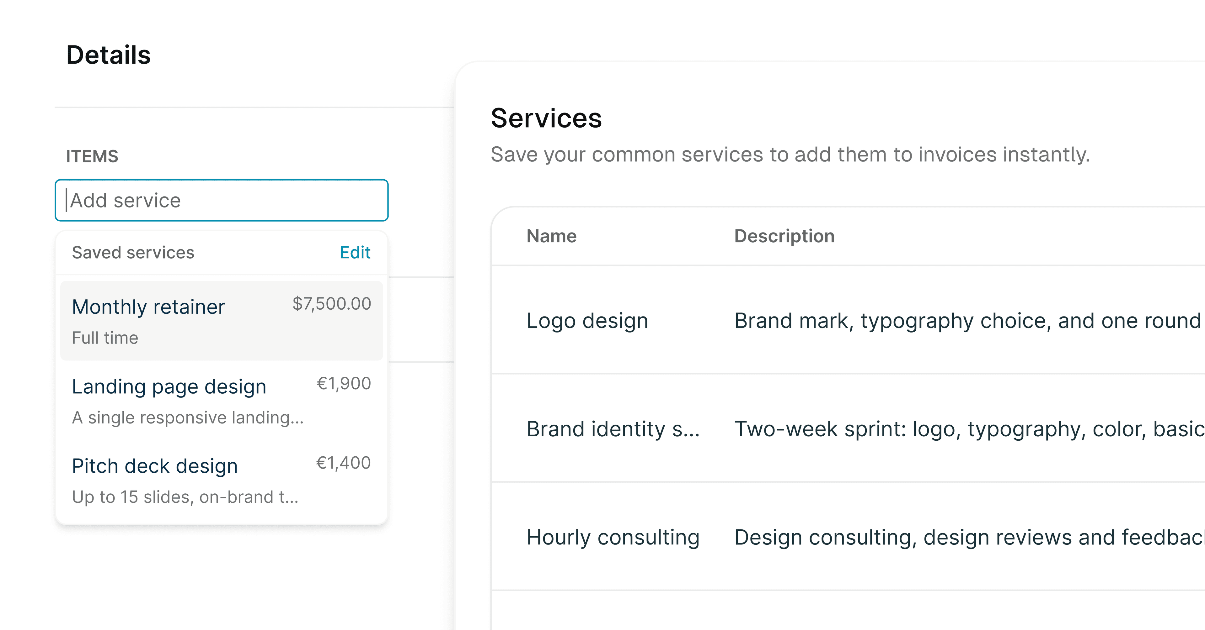 Reusable Services feature announcement in Brisk