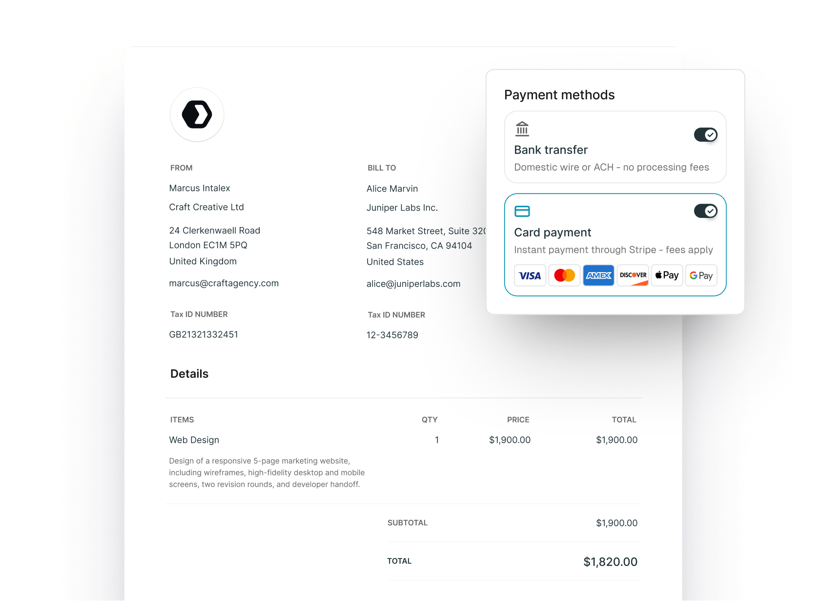 Payments